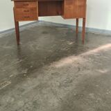 Vintage teak writting desk