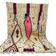 Colorful handmade wool Berber rug 320 X 180 CM