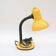 Small yellow metal desk lamp - new in its box - 1990