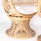 Paire de fauteuils en rotin