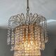 70s crystal tassel cascade chandelier