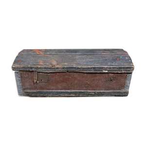 malle bombée en bois
