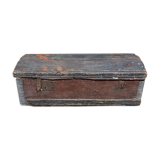 Curved wooden trunk