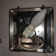 Erco Glass Wall or Ceiling Light 20 cm Vintage 60s/70s