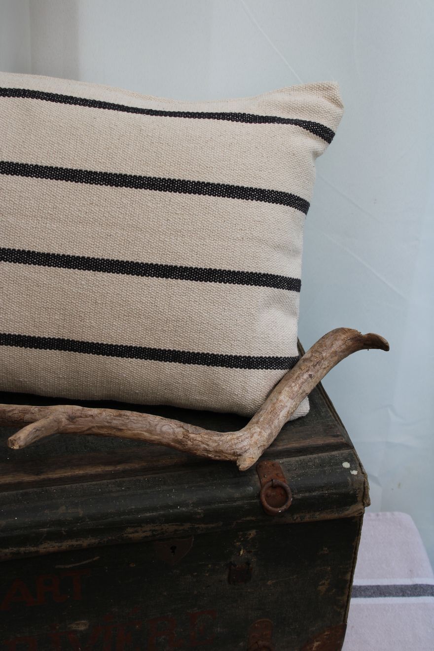 Coussin rayé