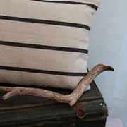 Striped cushion