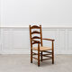 Fauteuil chêne et paille dans l’esprit de Charlotte Perriand 1950