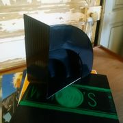 Porte vinyles "Crayonne" en plastique vers 70/80