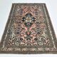 Tapis persan bleu marine pêche 5x7, 142x209 cm