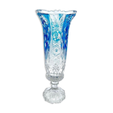 Vase en verre Huta Anna Allemagne années 1970
