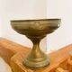Vintage brass footed cup
