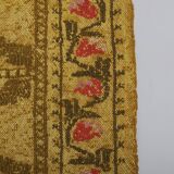 Vintage Turkish Oushak Handwoven Rug 148x210 cm