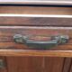 Buffet 1900 in oak and marble top