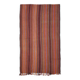 Striped Vintage Flatweave Carpet