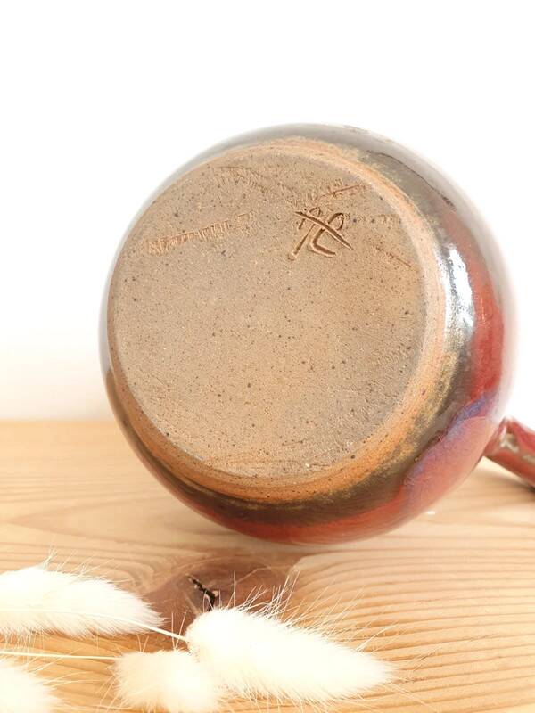 Handcrafted ceramic pitcher