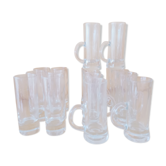 Set of 16 Iseland shot glasses