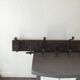 Antique coat rack with hooks
