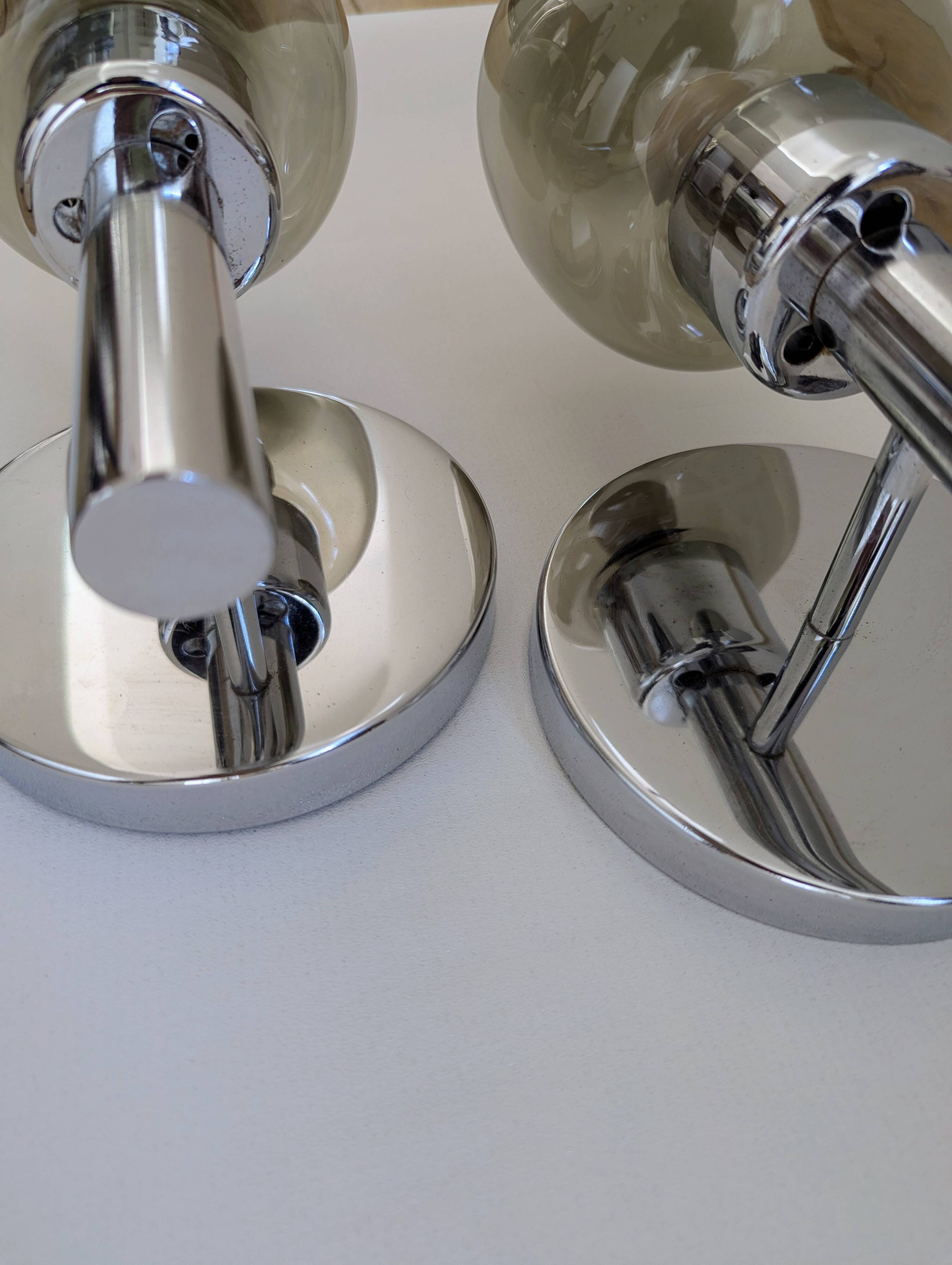 Pair of vintage wall lights