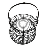 Old metal egg basket