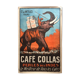 Original poster "Café Collas pearls of India" 75x114cm 1927