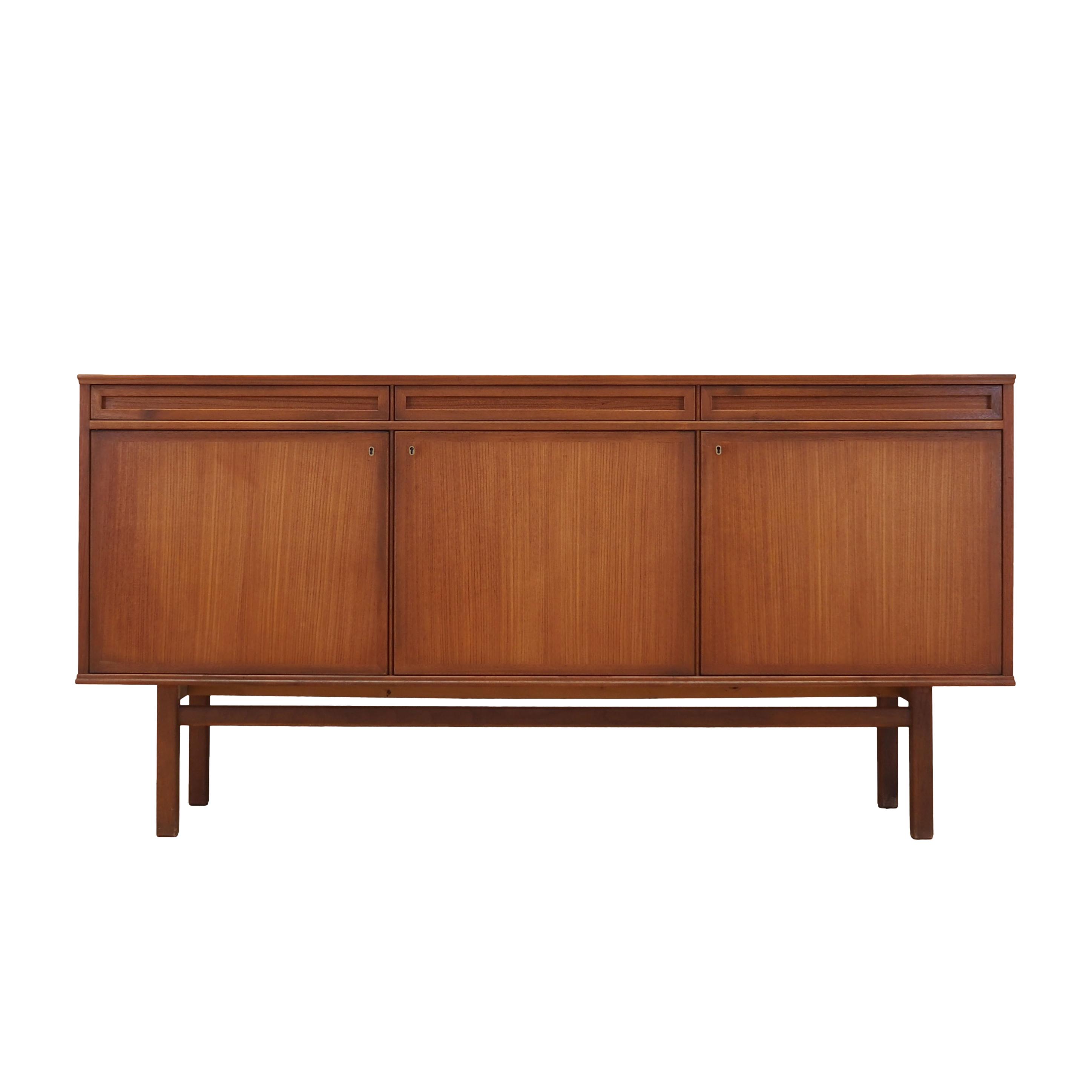 Teak sideboard, Swedish design, 1960s, manufacture Ulferts