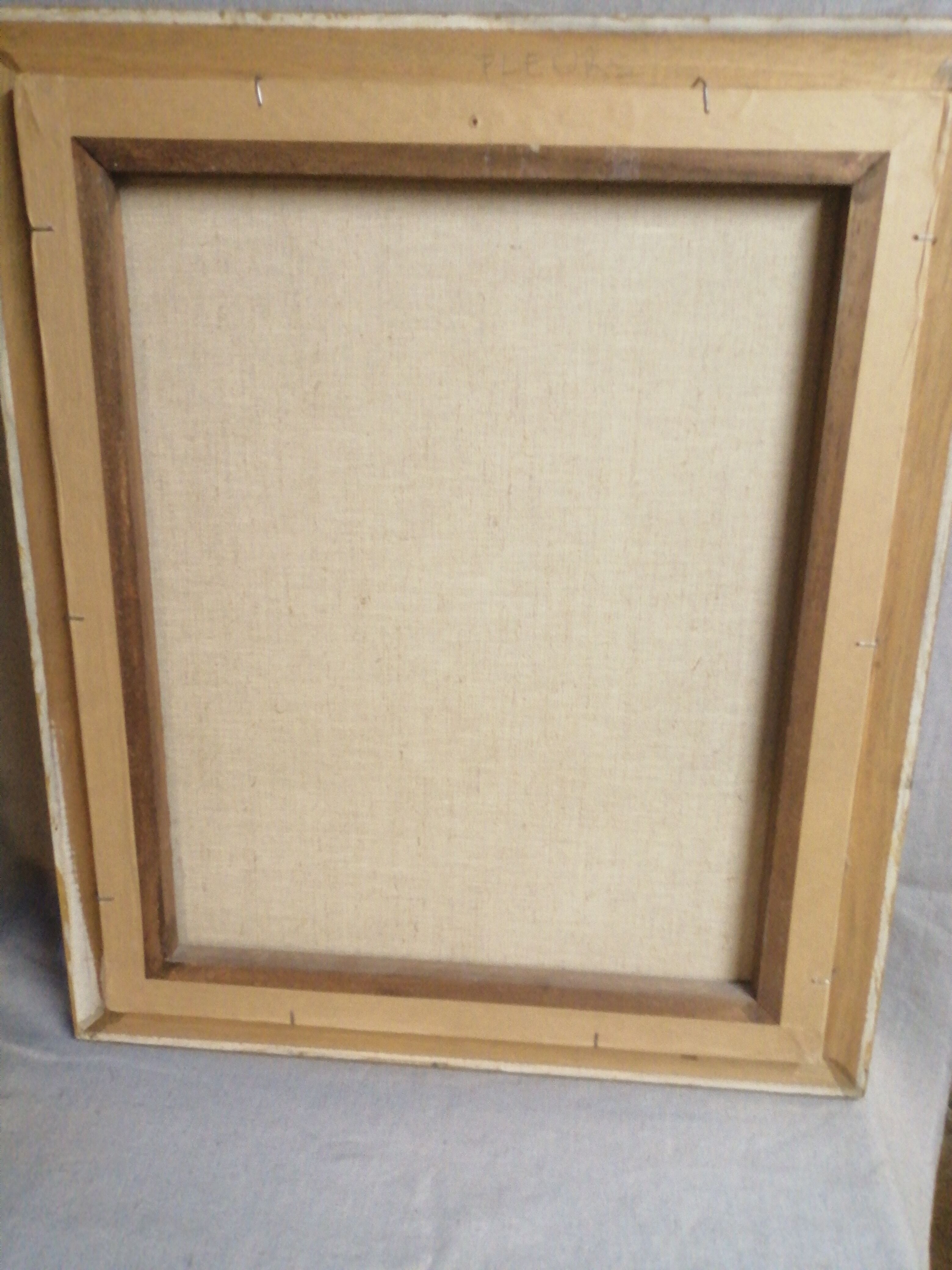 Painting flowers oil on canvas