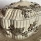 Antique Villeroy & Boch butter or sugar dish, late 19th century