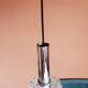 Suspension space age chrome and glass Germany 1970