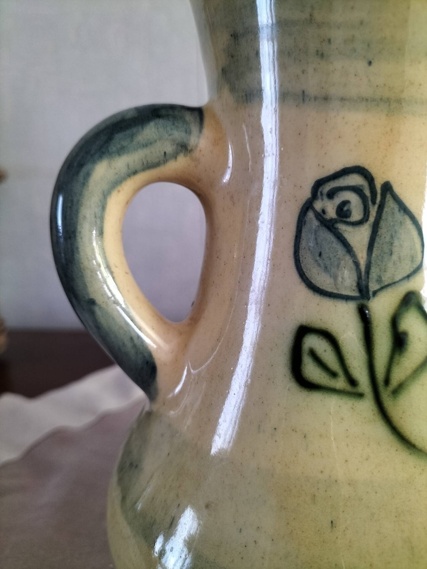 Ceramic vase Les Grottes Dieulefit