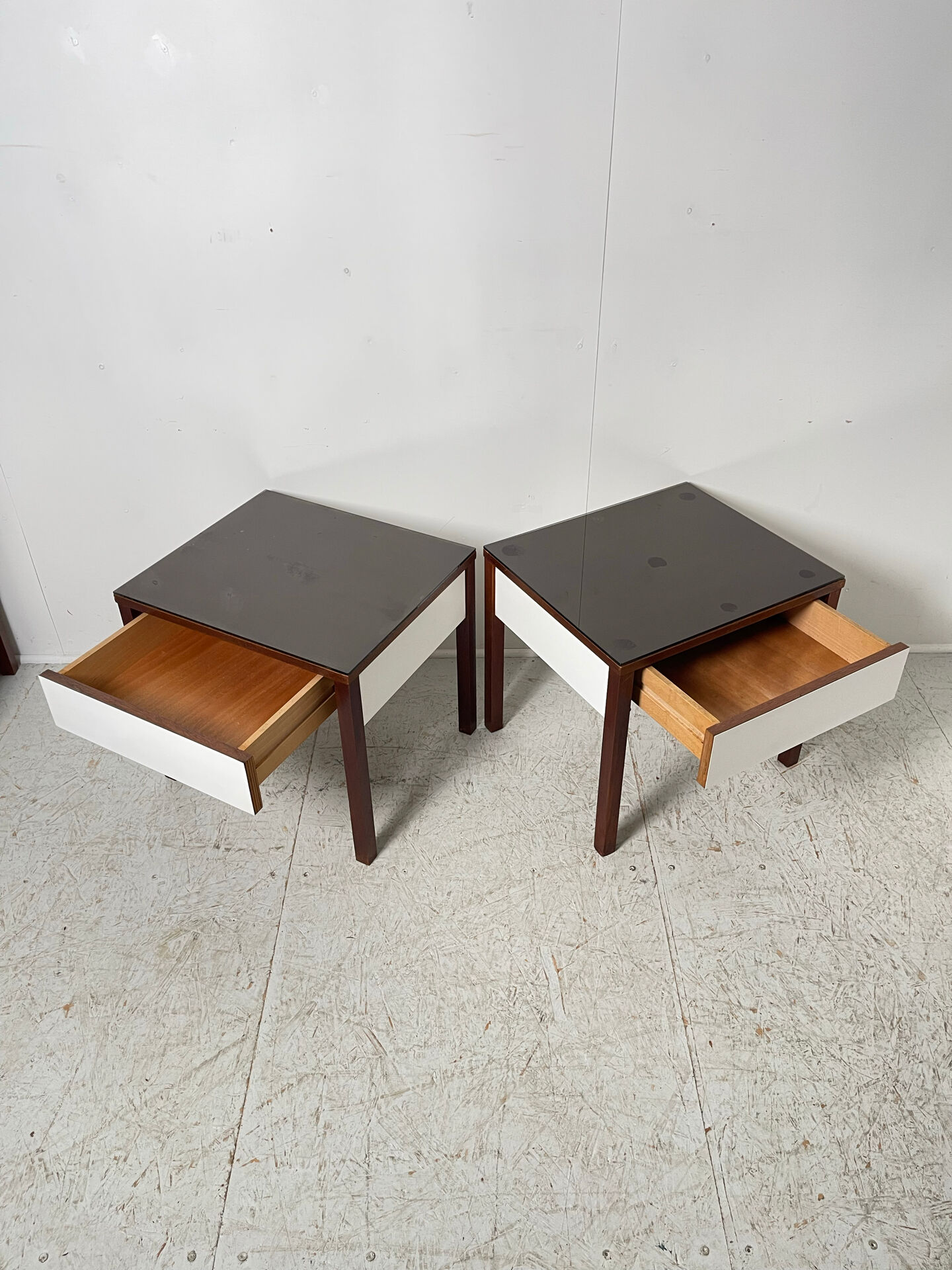 Pair of bedside tables 1970