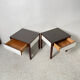 Pair of bedside tables 1970