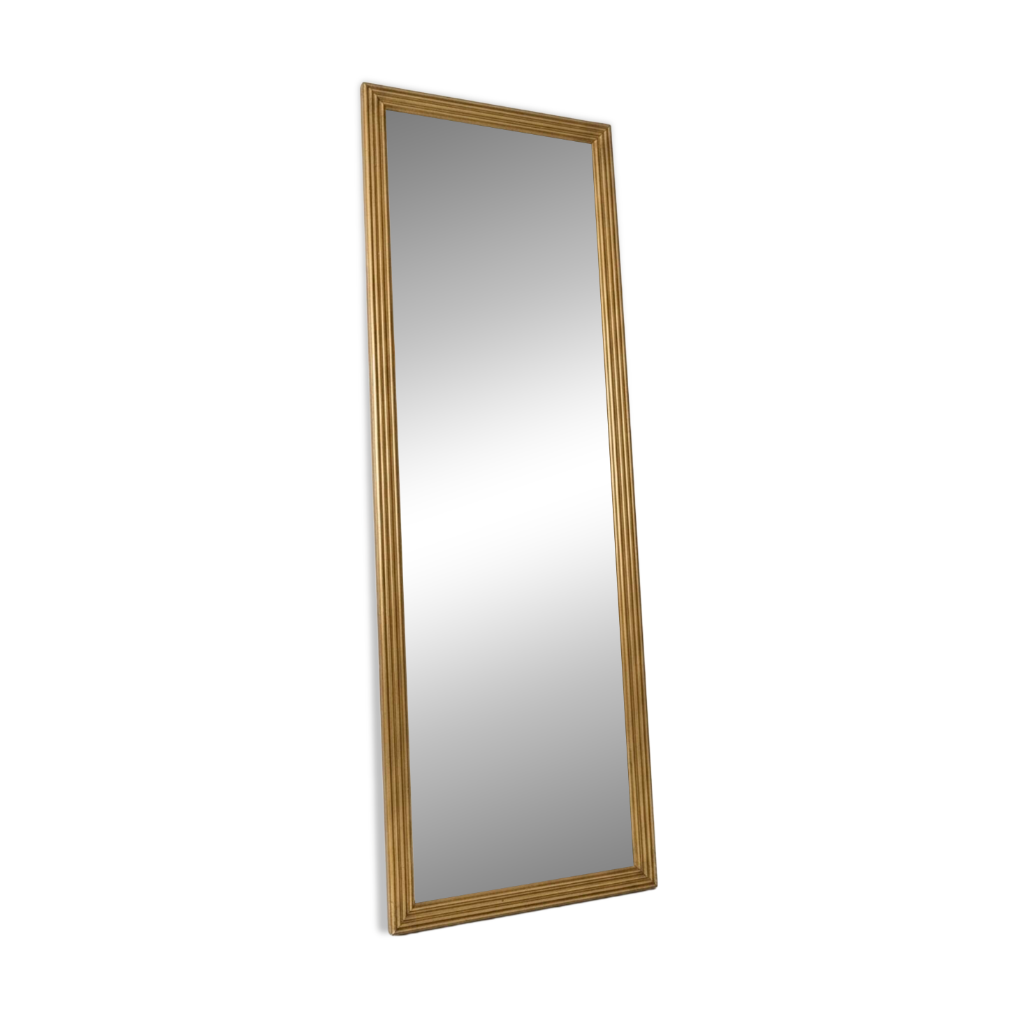 Miroir doré panoramique
