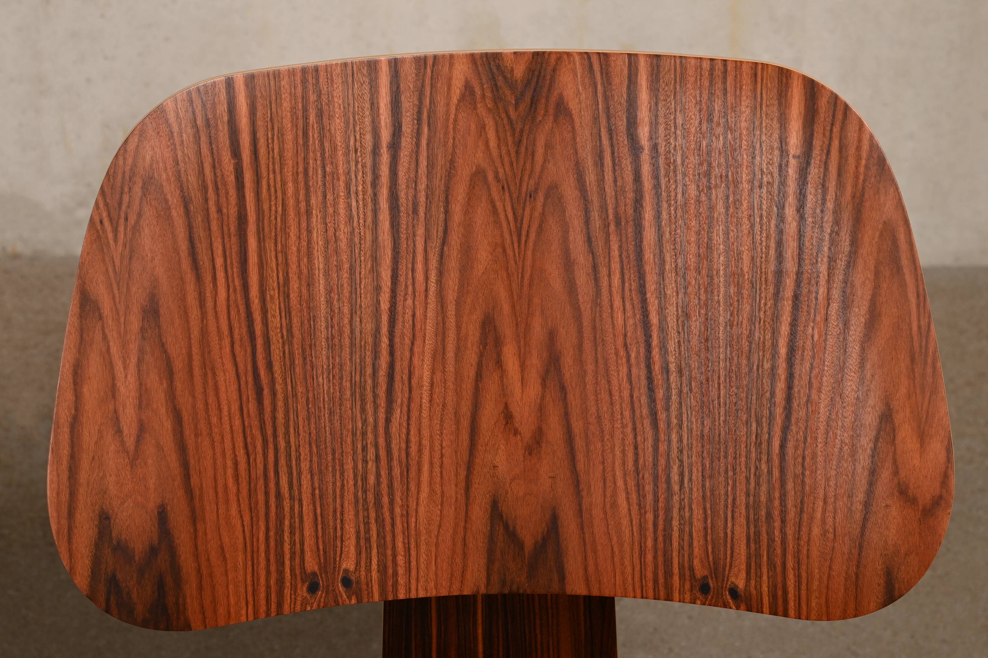 Charles & Ray Eames LCW Santos Palisander Lounge Chair for Herman Miller