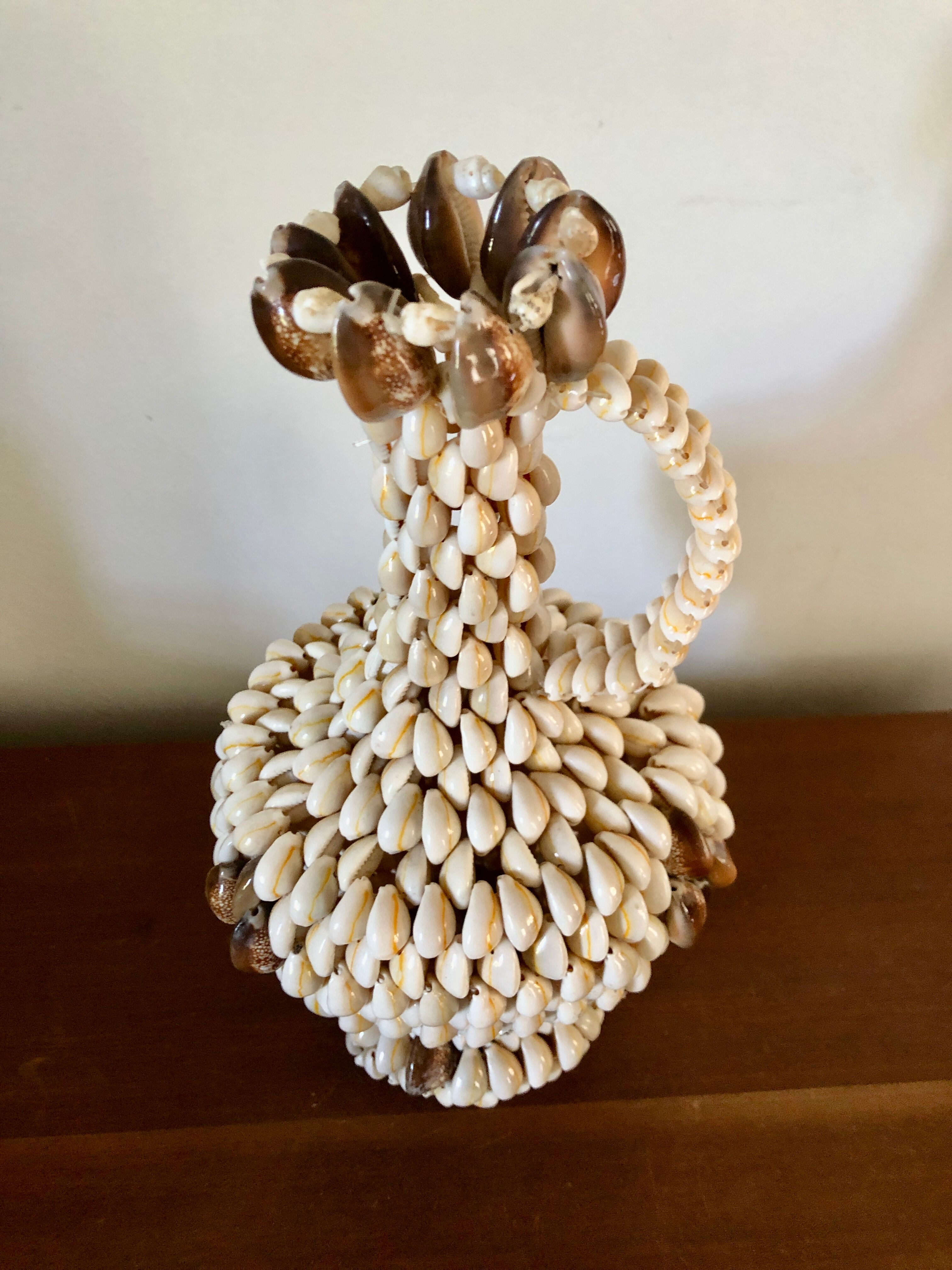 Vintage shell bottle