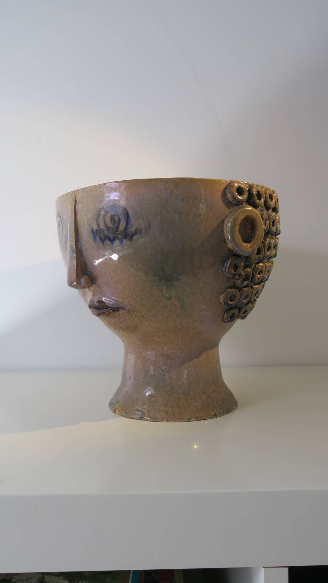 Cache-pot, empty pocket signed, Netherlands, 1995