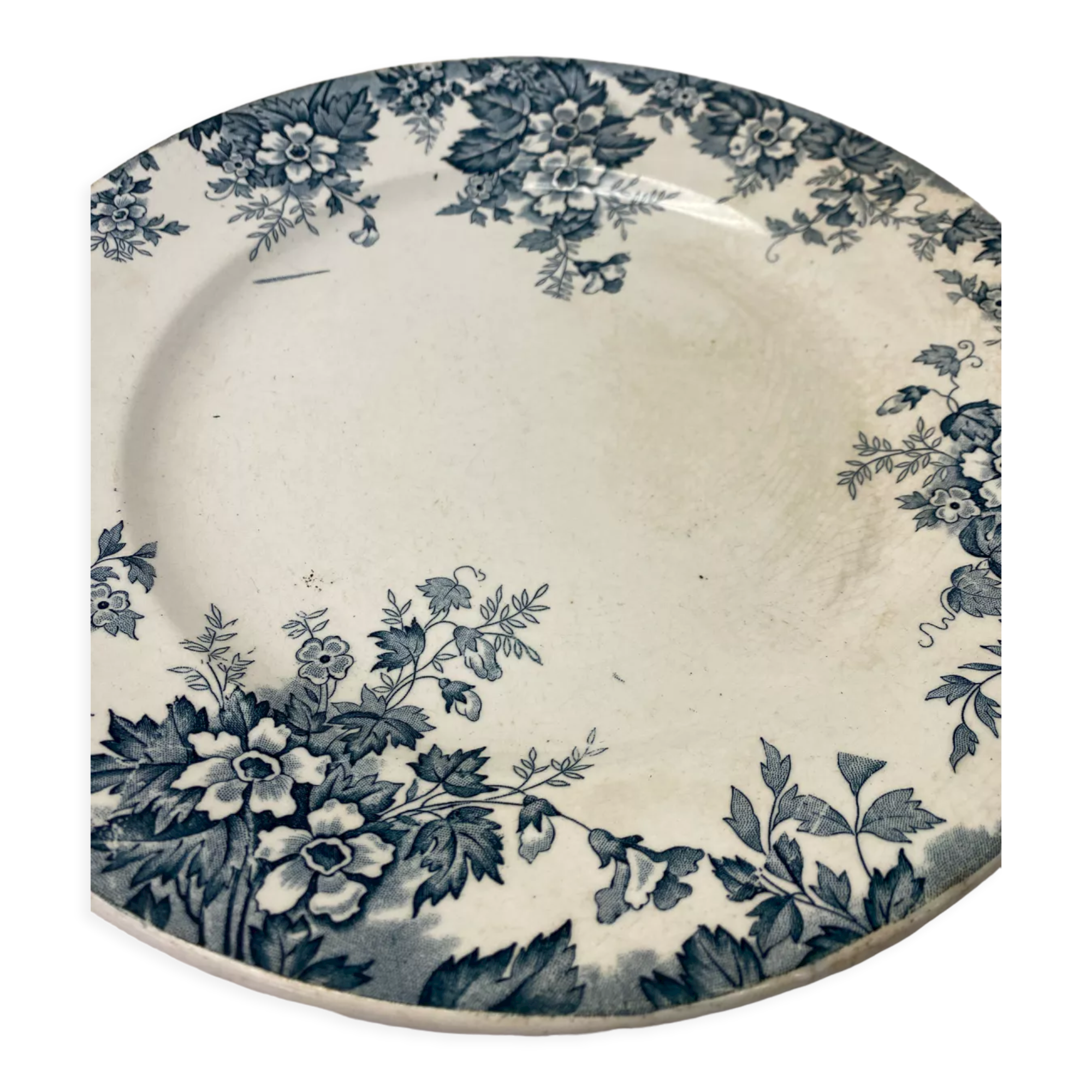 Old serving dish saint amand