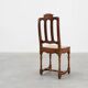 Chaise d'appoint en chêne sculpté, France, XVIIIe siècle