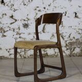 Baumann sleigh chair, 1960