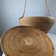 Large Rattan basket by Vivai del Sud, Italy 1960s
