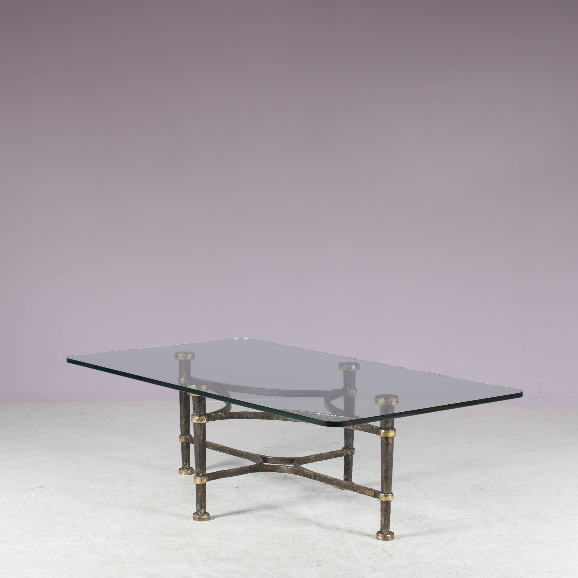 1990s Brutalist style coffee table from Italy
