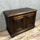 Sideboard has function as a Louis XIV period chest in solid walnut