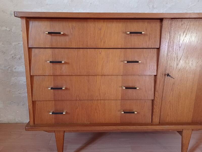 Vintage 1950s buffet sideboard