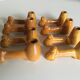 Series of 8 glazed earth knives from Vallauris Biot 60s