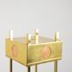 Lamp in gilded brass and copper, Olympic Games of 1936