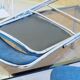 Pair of souvignet folding chairs