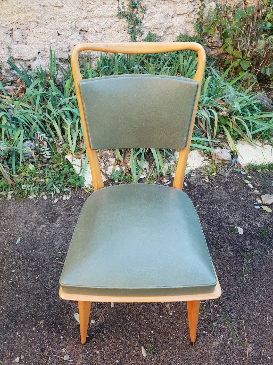 Series of 4 chairs 1950