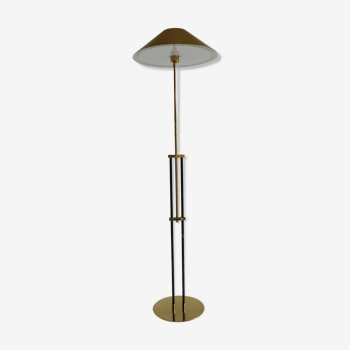 Brass floor lamp by Baulmann Leuchten Germany, 1970s.