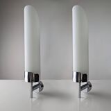 Pair of sconces by Max Ingrand for Fontana Arte 1980s
