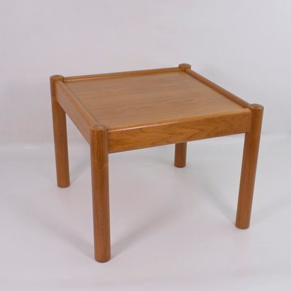 Table scandinave en Teck par Domino Møbler, Danemark,1960