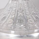 Vintage 60s crystal chandelier decorated design kinkeldey